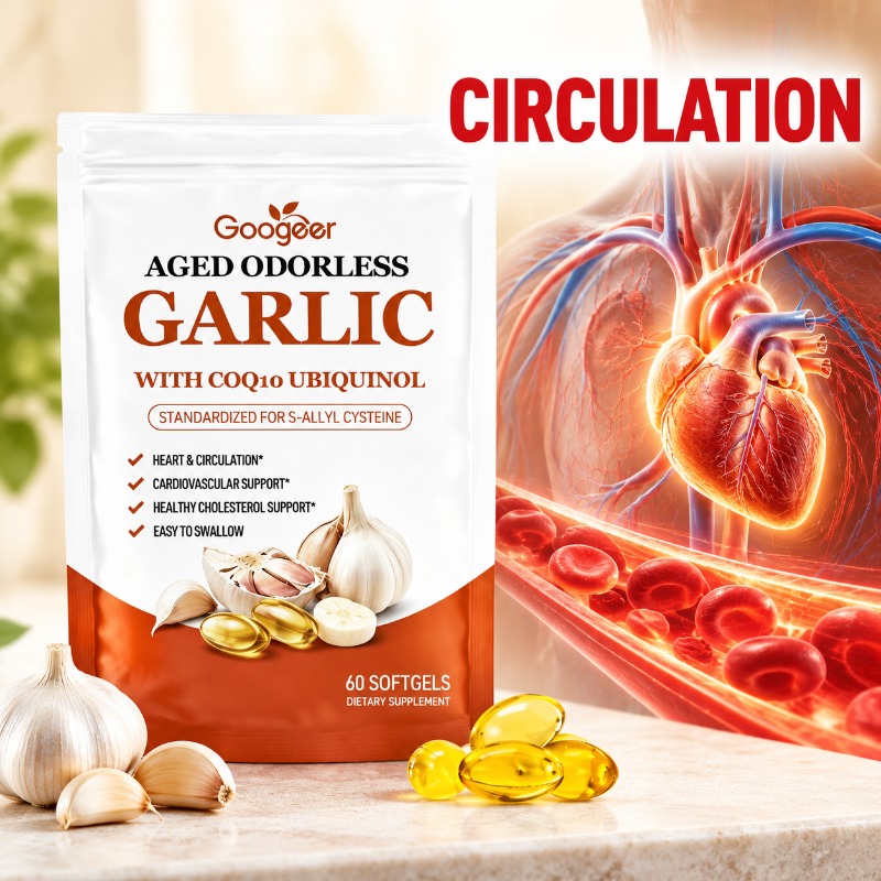Coq10 Ubiquinol Softgel - Suplemen Bawang Putih Tanpa Bau untuk