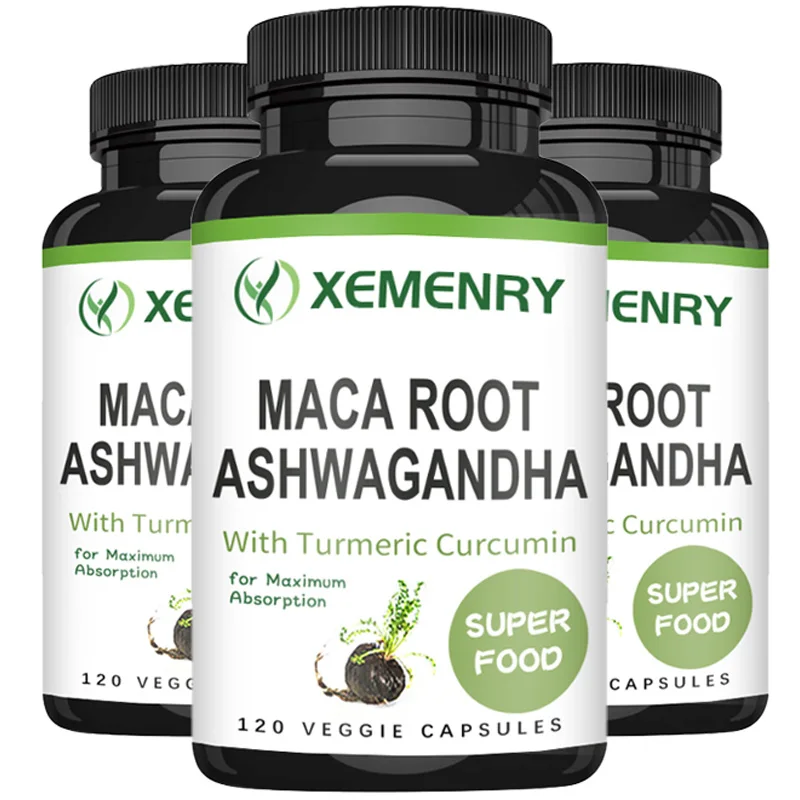 Turmeric Curcumin Capsule - Suplemen Pria - Akar Maca +
