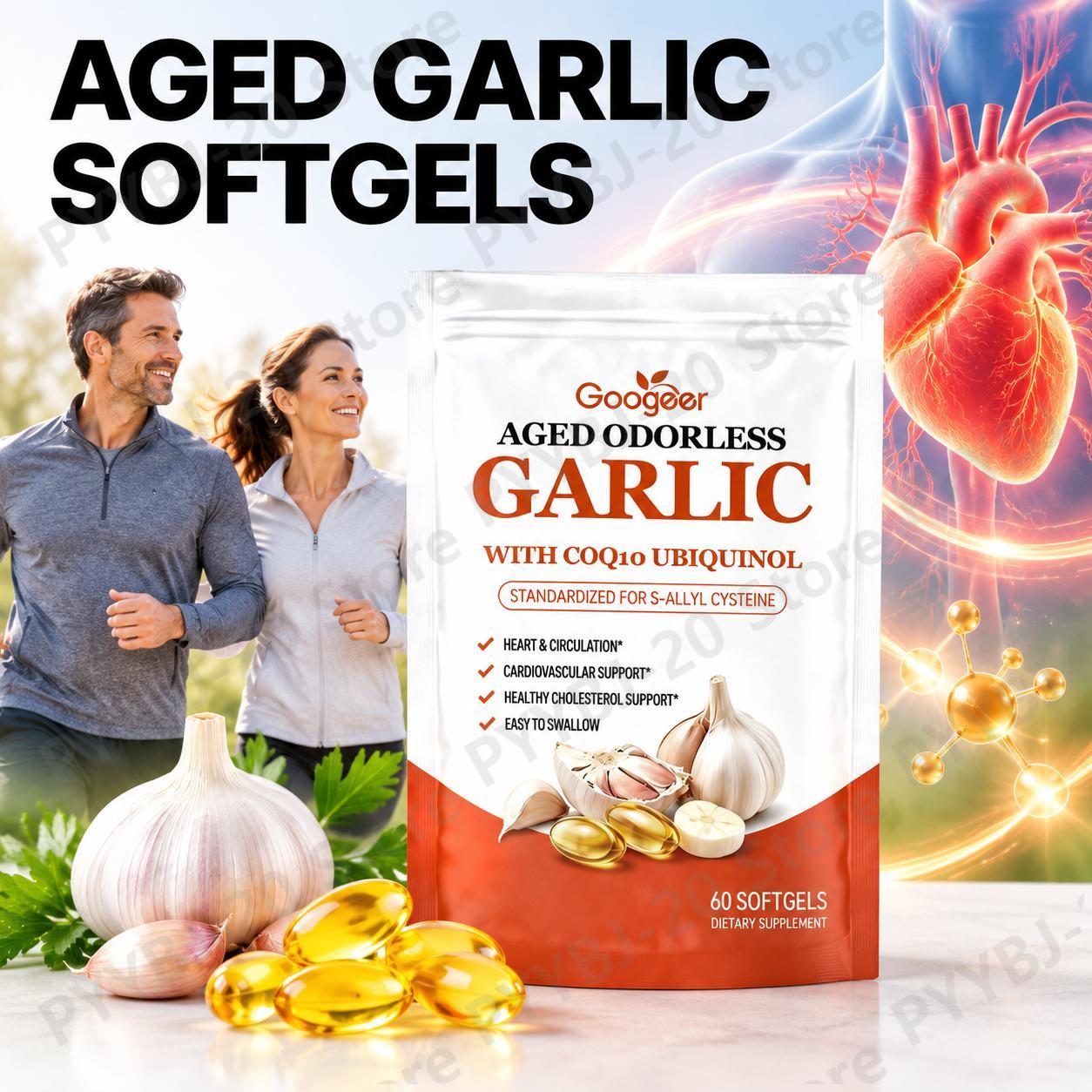 Googeer, suplemen bawang putih - Coq10 Ubiquinol Softgel ulasan dan harga