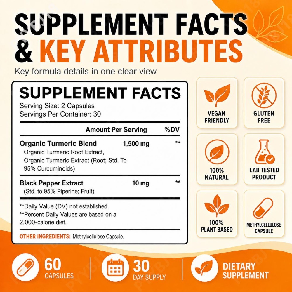 Kapsul Kunyit & Jahe dengan La - Turmeric Curcumin Capsule ulasan dan harga