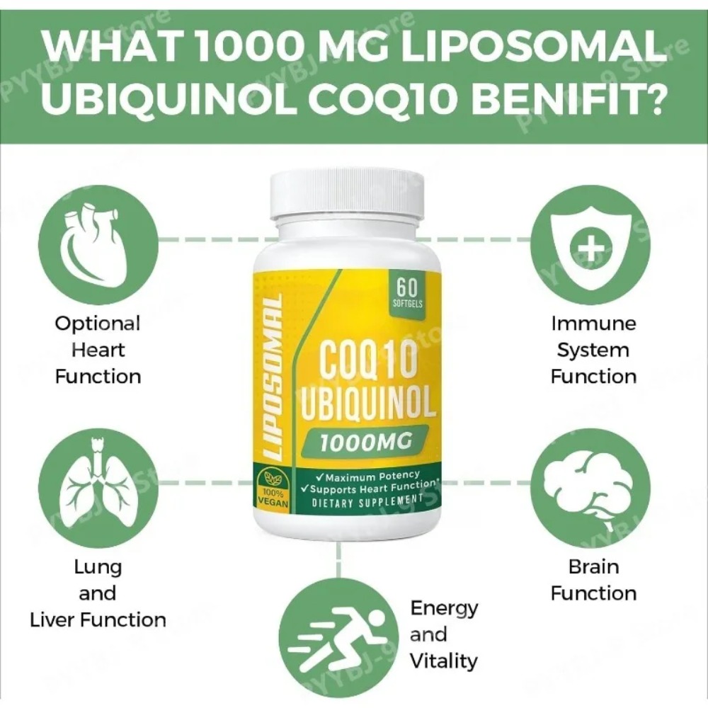 CoQ10 Ubiquinol Softgel, Mendu - Coq10 Ubiquinol Softgel ulasan dan harga