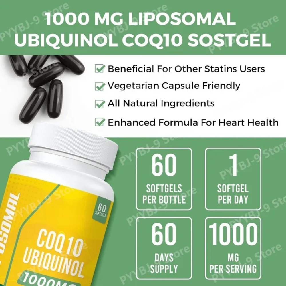 CoQ10 Ubiquinol Softgel, Mendu - Coq10 Ubiquinol Softgel ulasan dan harga