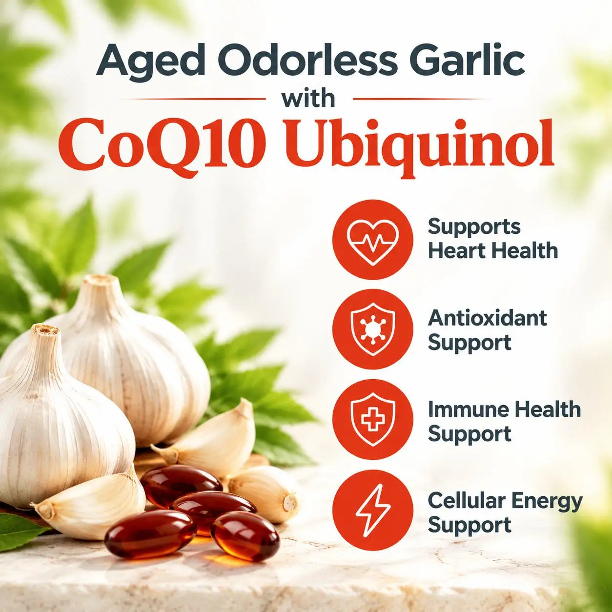 Softgel Bawang Putih Tua Tanpa - Coq10 Ubiquinol Softgel ulasan dan harga